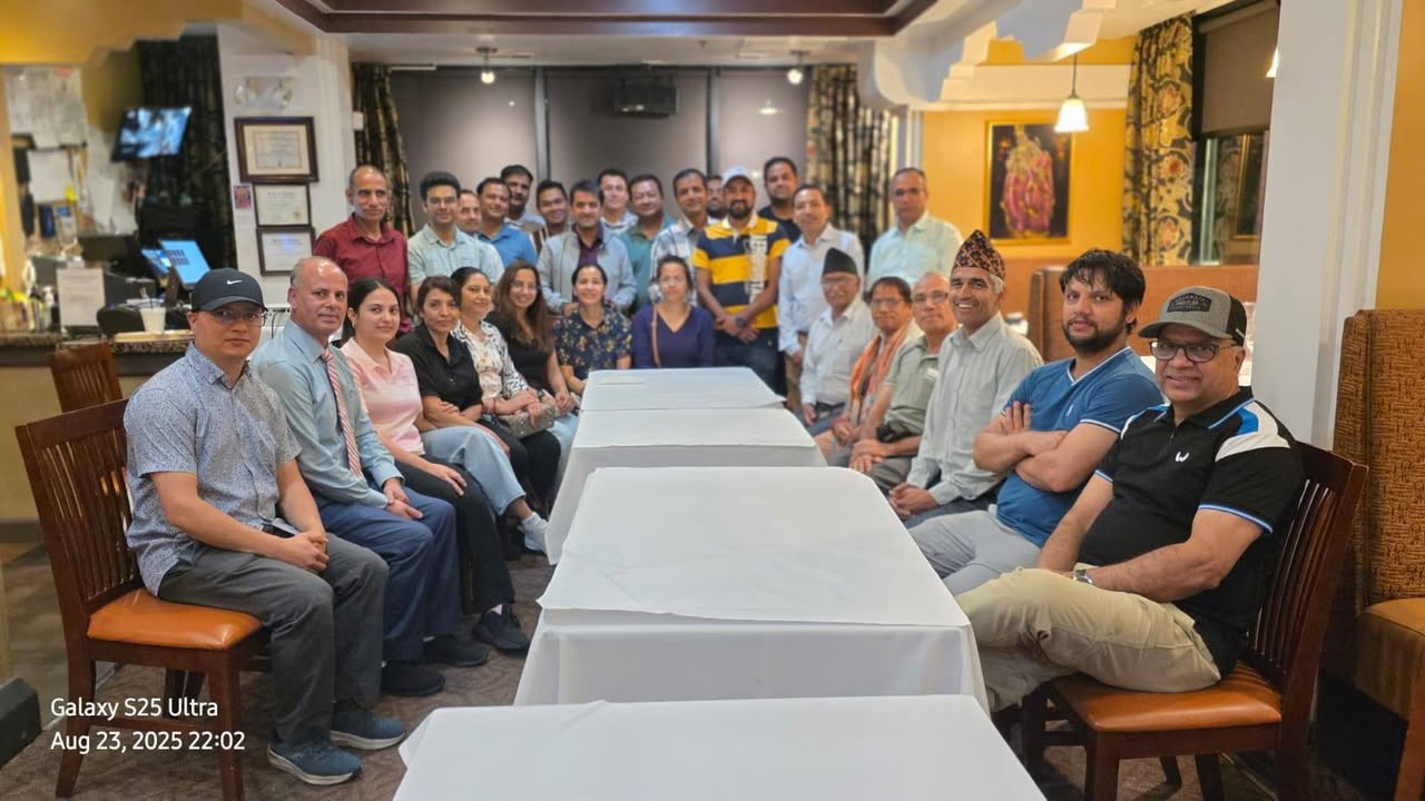 NCCC Interactions with Economic Counselor, Embassy of Nepal – USA  The Nepali Cultural Center Chic