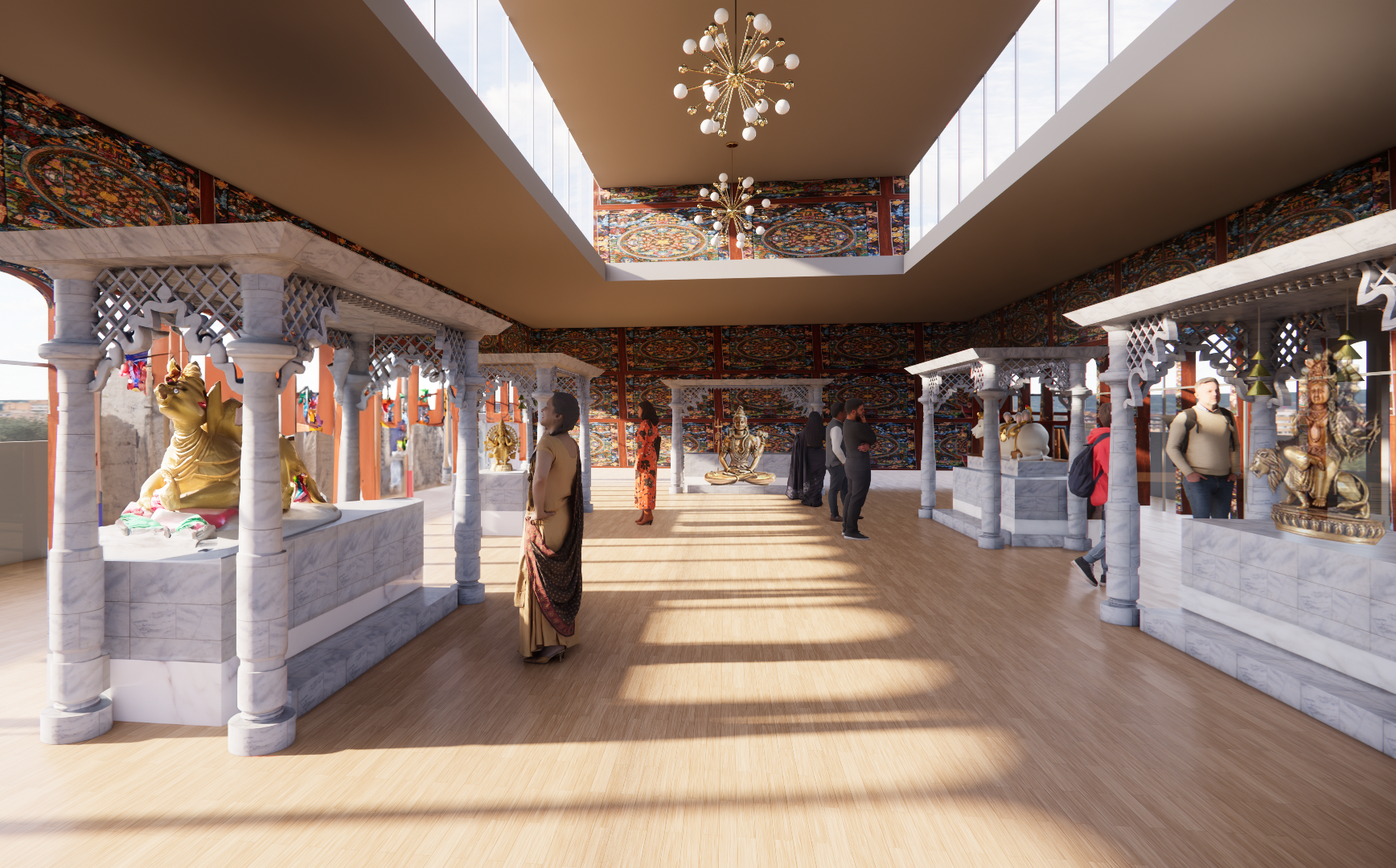 🏛️ Nepali Cultural Center – Hindu Temple